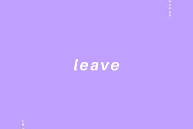 Leave by Jeremy Devaughn