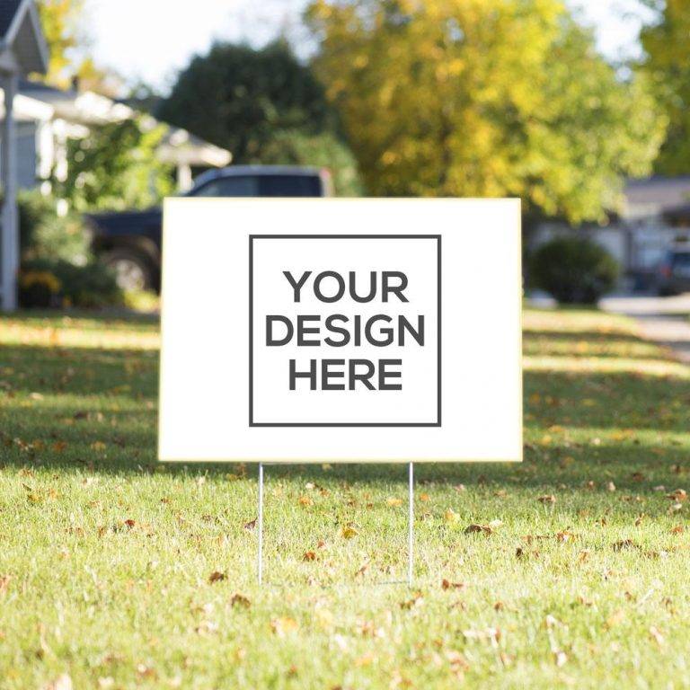 Custom Lawn Signs