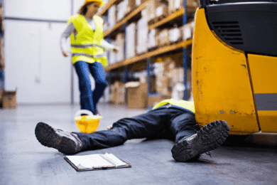 Accidents in Warehouses