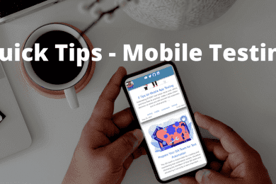 Quick Reasons to Do Mobile App Testing