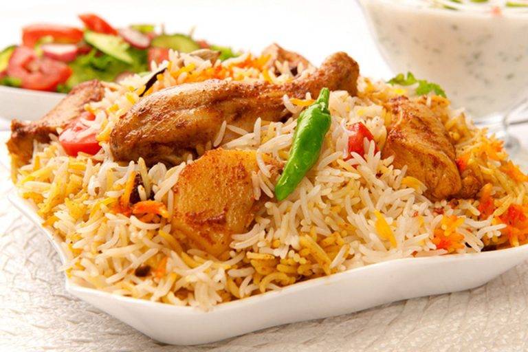 The Famous Chicken Biryani Making And Serving 