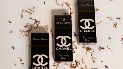 Chanel Blueberry Mint Cigarettes